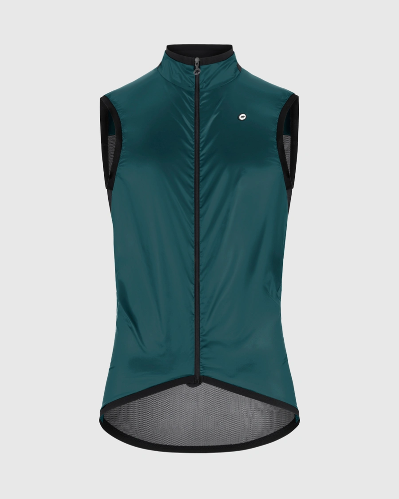 Assos Mille GT Wind Vest Gilet C2 in Foundation Green
