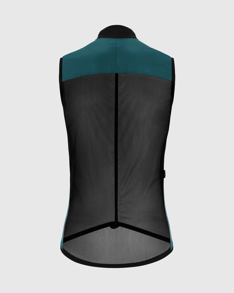 Assos Mille GT Wind Vest Gilet C2 in Foundation Green-1