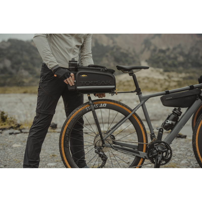 Topeak Zi:Rak Eyelet Mounting lightweight Pannier Rack in Black-2