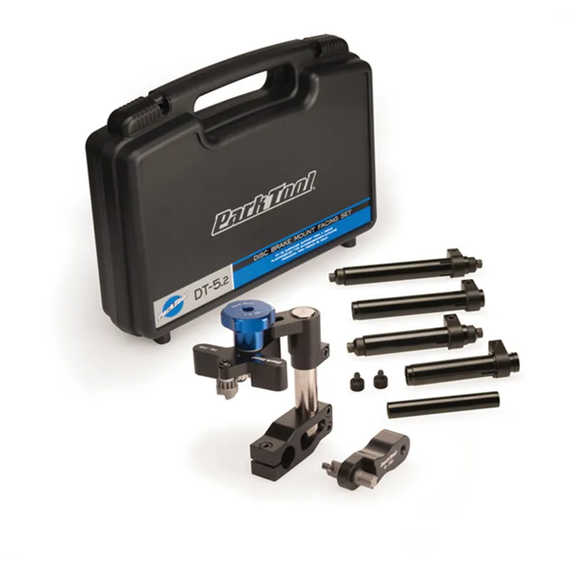 Park Tool DT-5.2 Disc Brake Mount Facing Set in Black