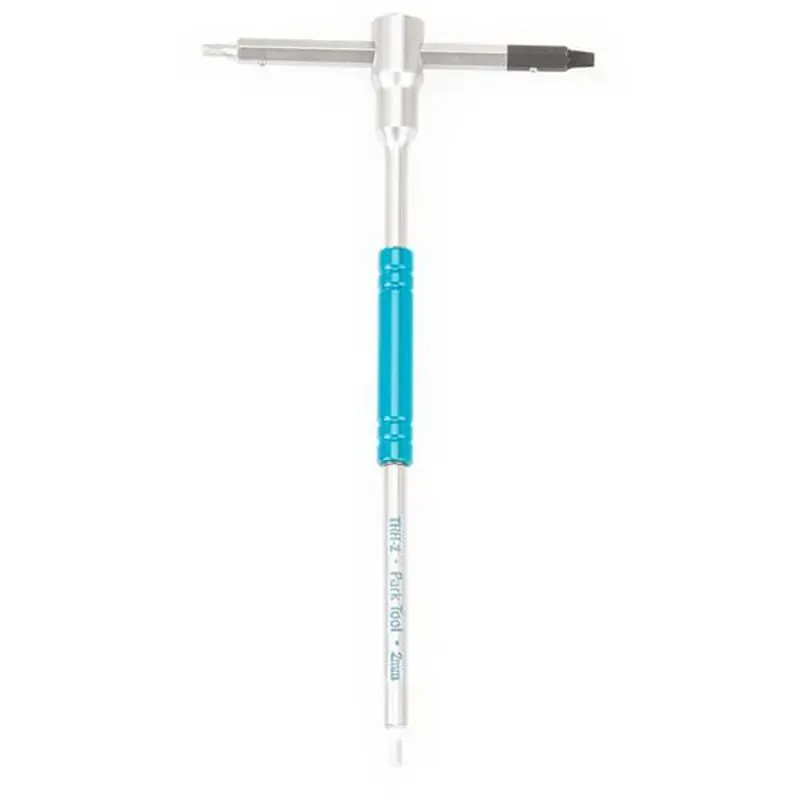 Park Tool Sliding T-handle Hex Wrench in Silver/Blue-1