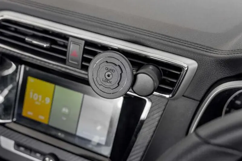 Quad Lock MAG Head for Car or Desk Mount in Black-2