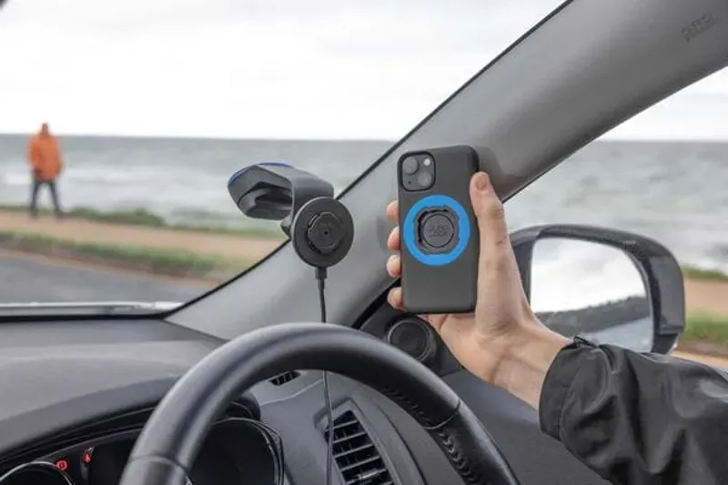 Quad Lock Suction Cup Car Mount V5 Black one size-1