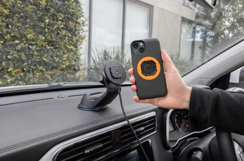 Quad Lock Suction Cup Car Mount V5 Black one size-2