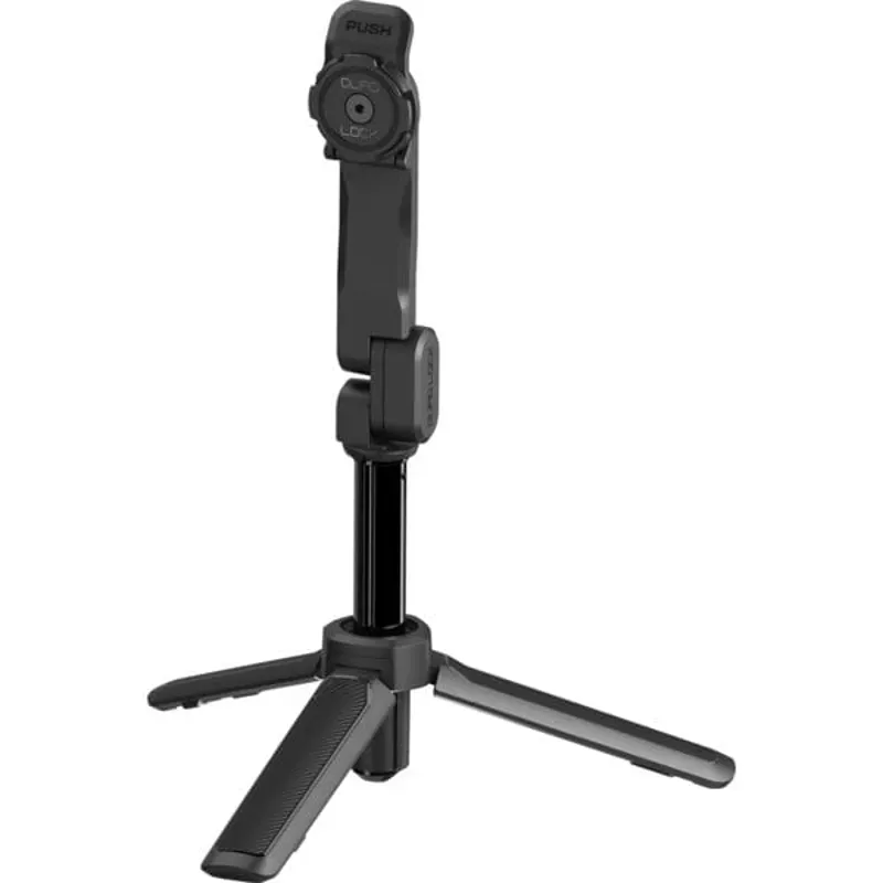 Quad Lock Mount Tripod Selfie Stick in Black
