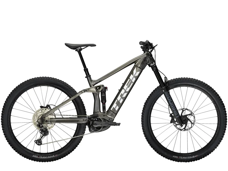 Trek Rail 7 Deore/Xt Electric Mountain Bike in Mercury/Black