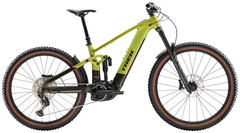 2026 Trek Rail+ 8 Gen 5 E-Mountain Bike In Powersurge Green