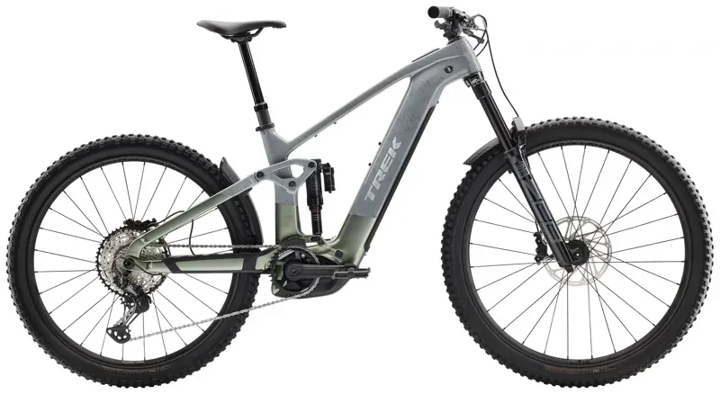 2026 Trek Rail+ 9.7 Gen 5 E-Mountain Bike In Slate
