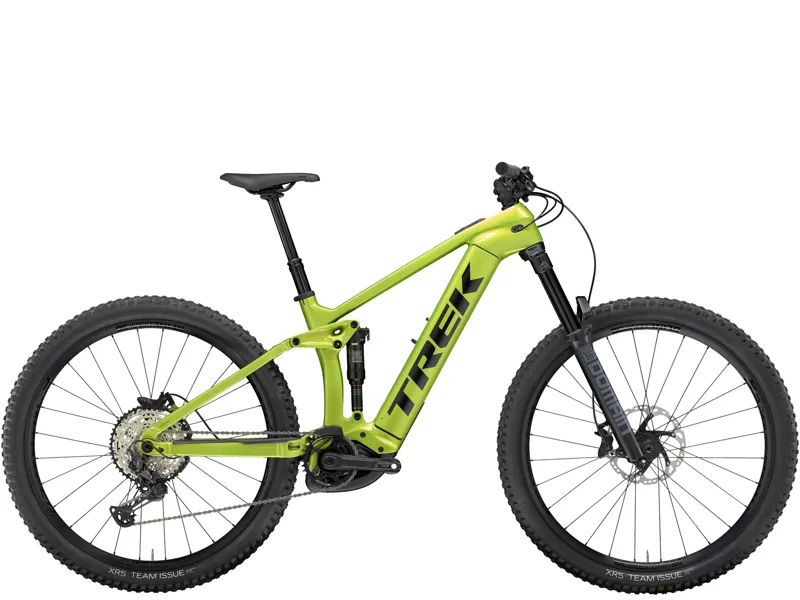 Trek Rail 9.7 SLX/XT Electric Mountain Bike in Power Surge Green