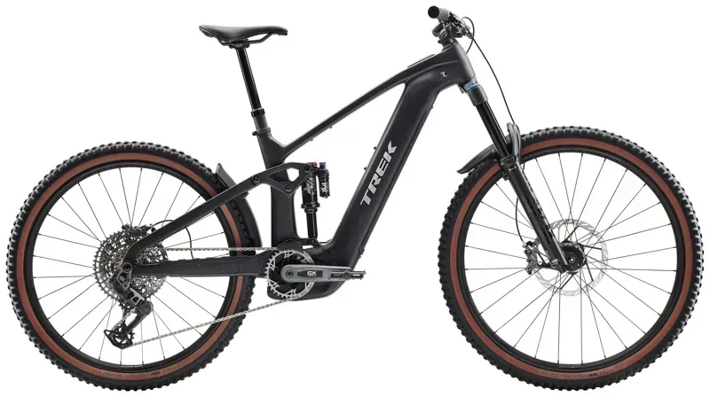 2026 Trek Rail+ 9.8 GX AXS T-Type E-Mountain Bike In Deep Smoke