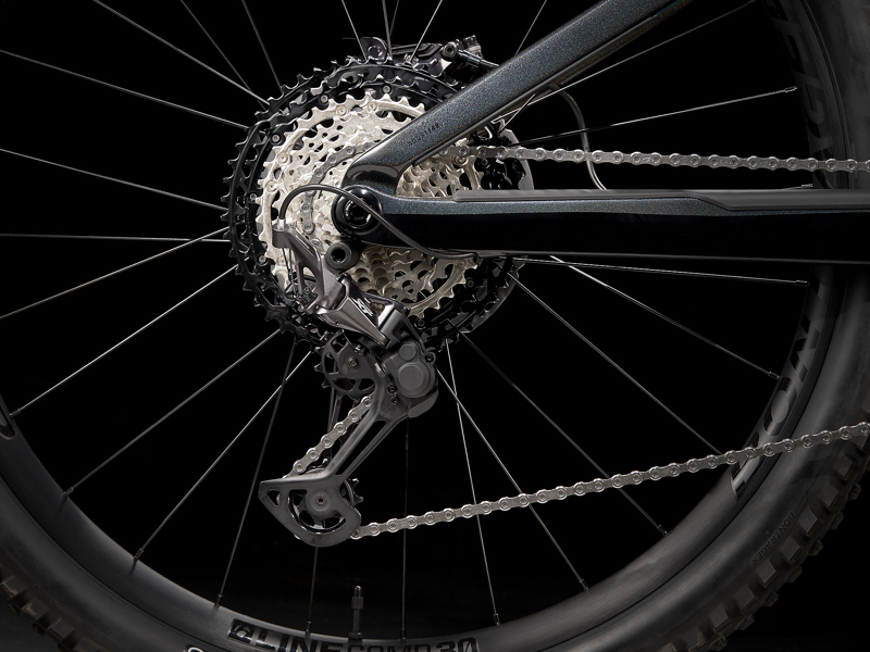 2022 Trek Rail 9.8 XT eMountain Bike in Prismatic/Trek Black-8