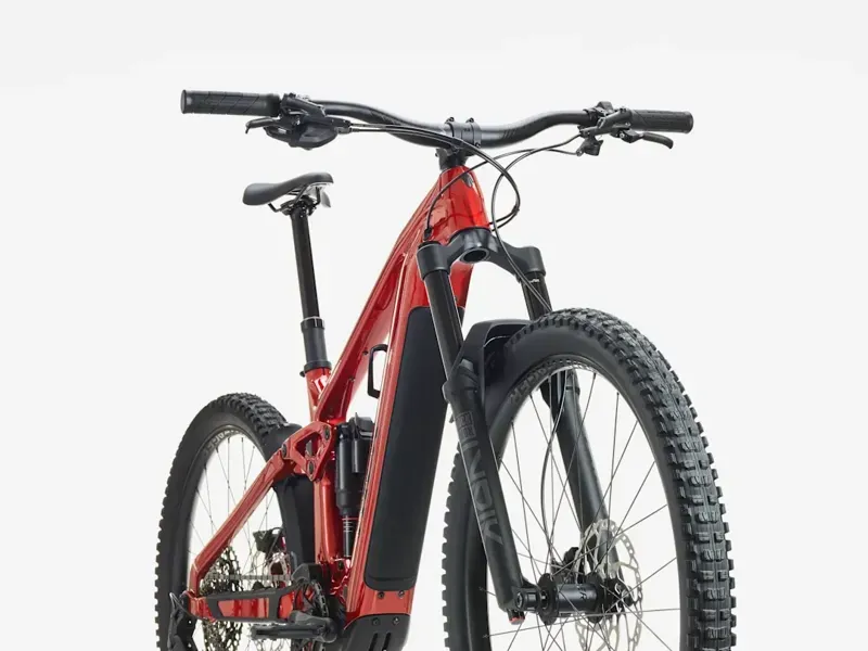 Trek Rail+ 9.7 eMountain Bike in Fury Red/Dark Star-3