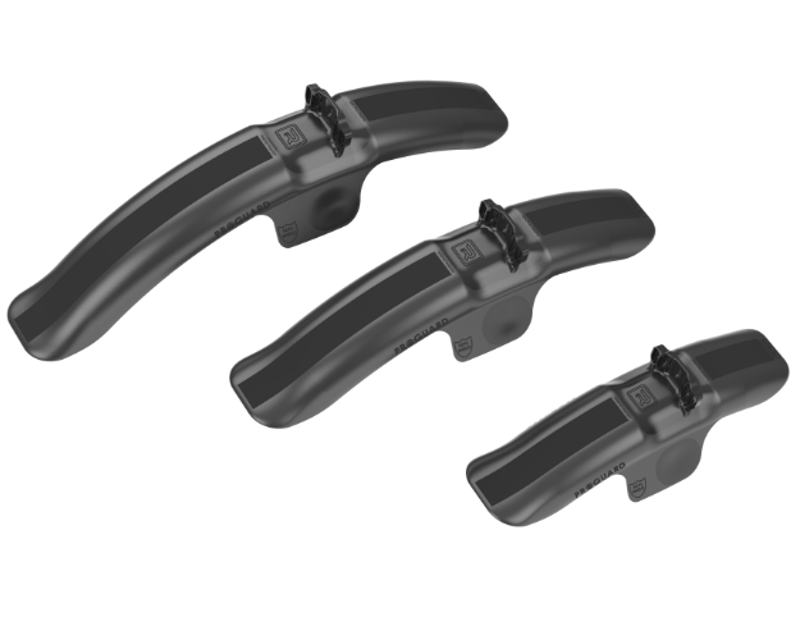 Rapid Racer Products ProGuard Bolt-on Mudguard in Black-1