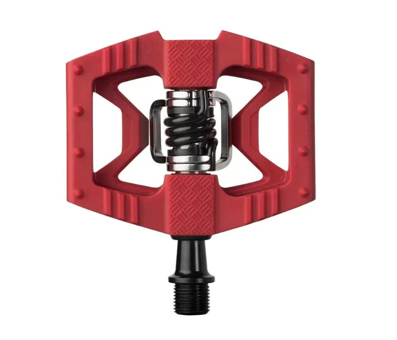 Crankbrothers Double Shot 1 Mountain Bike Pedals in Red Black