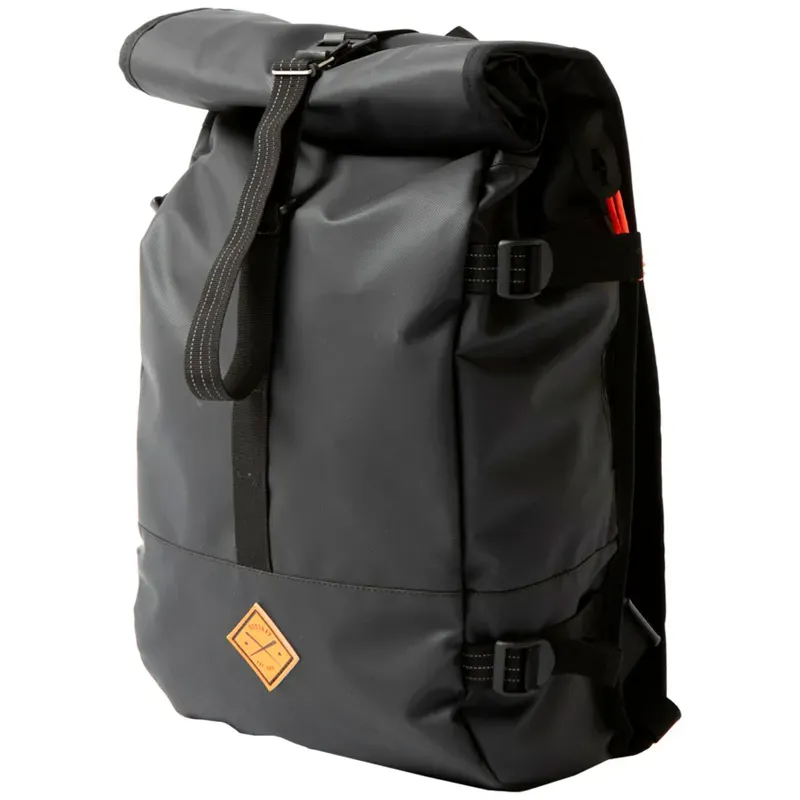 Restrap Bikepacking Rolltop Backtop 22L In Black