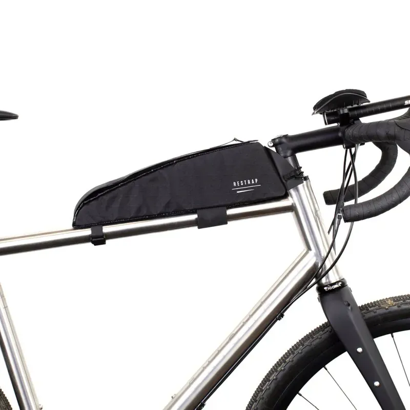 Restrap Bikepacking Race Top Tube Bag In Black