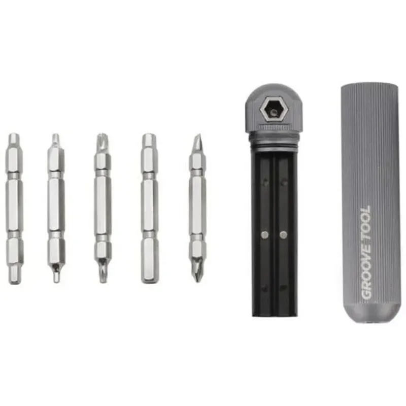 Ryder Groove Tool Pro Bicycle Multi Tool Grey