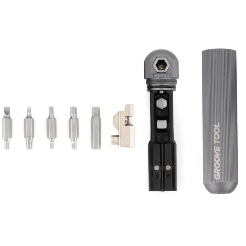 Ryder Groove Tool Pro + Bicycle Chain Breaker in Grey