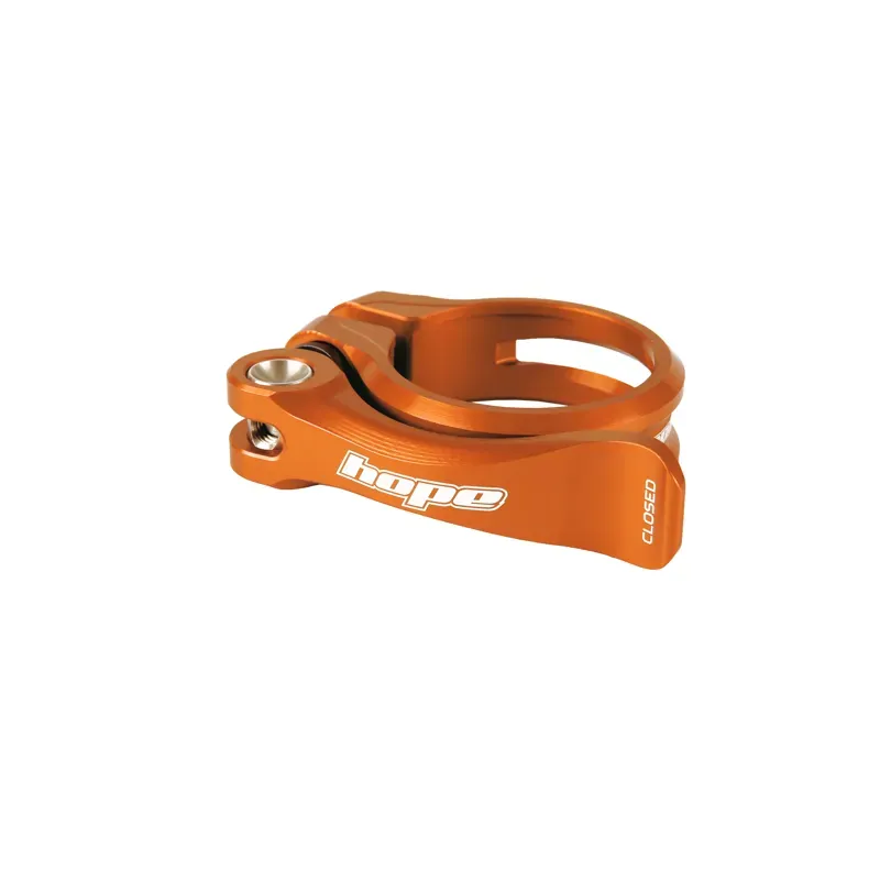 Hope Quick Release Seat Clamp in Orange