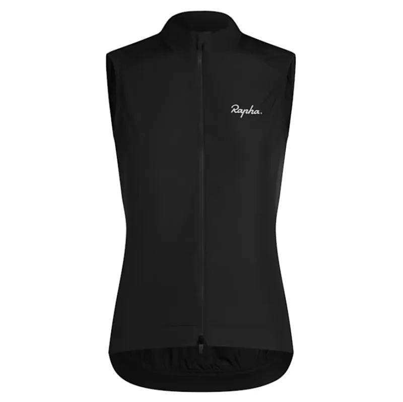 Rapha Womens Core Cycling Gilet in Black White X-Large