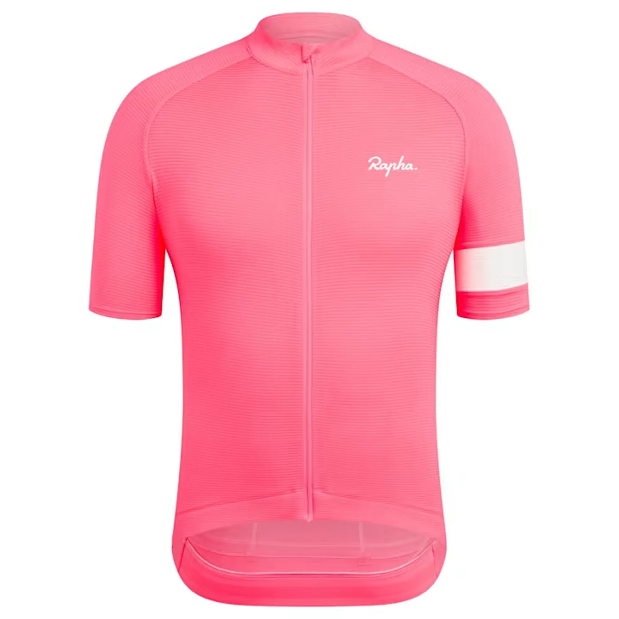 Rapha Lightweight Core Cycling Jersey in Visibility Pink