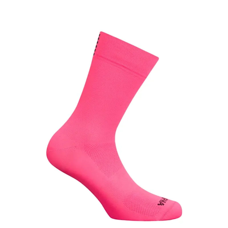 Rapha Pro Team Cycling Sock in Visibilty Pink