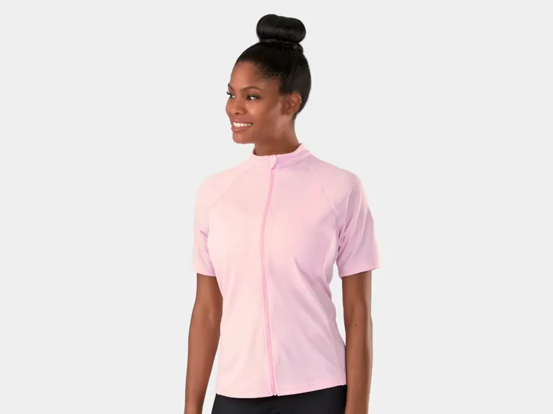 Trek Solstice Women's Cycling Jersey in Blush Pink