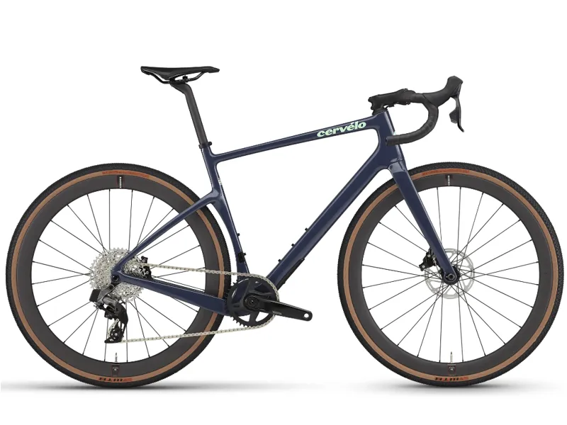 Cervelo Aspero Rival XPLR AXS 1 Carbon Gravel Bike 56cm Woodsmoke Blue