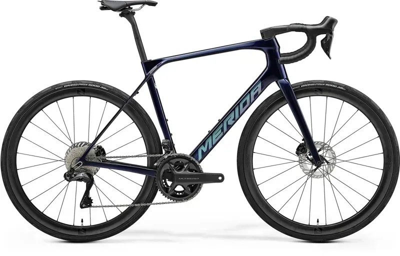 Merida Scultura Endurance 9000 Road Bike In Purple/Blue