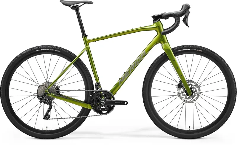 Merida Silex 400 Medium Gravel Bike In Green/Grey/Black