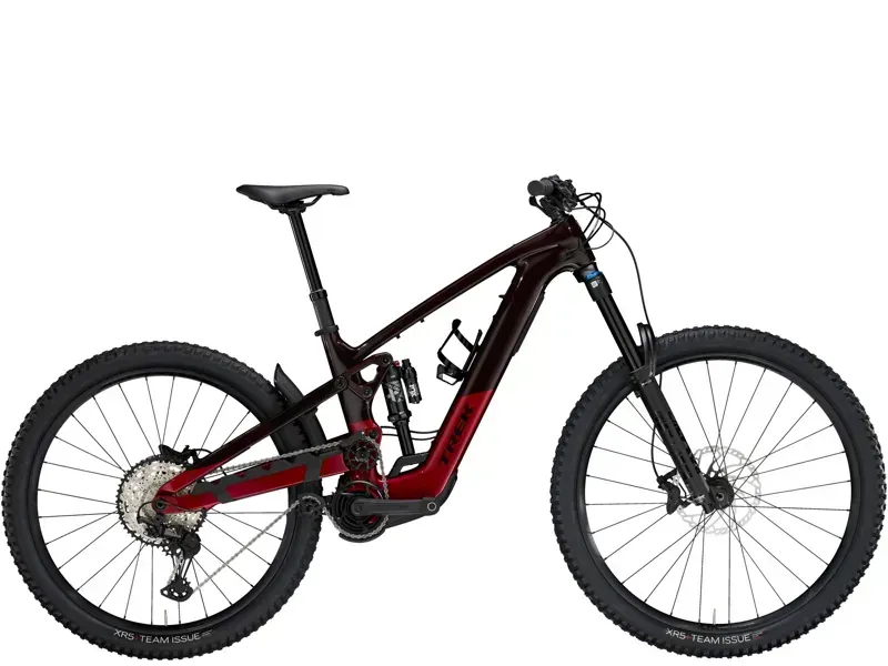 Trek Slash+ 9.7 E-Mountain Bike In Red Smoke