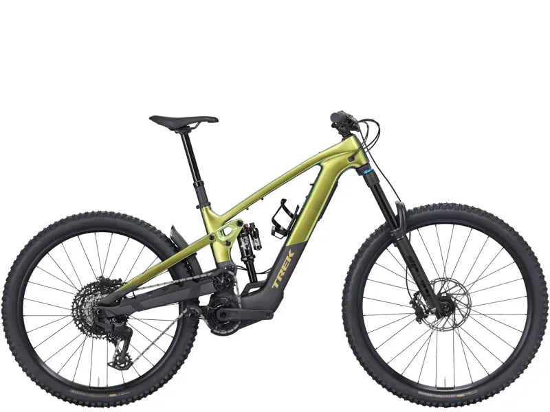 Trek Slash+ 9.7 Mountain Bike In Gloss Chameleon Green/Matte Dark Web