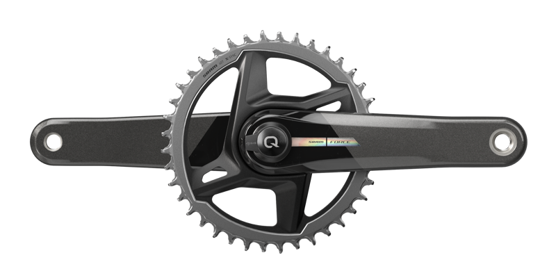 SRAM Force D2 1x AXS DUB 40-tooth DM Road Power Meter w/o BB in Black-1