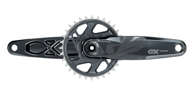 Sram GX Carbon Eagle Boost 148 DUB 12s Crank with Direct Mount 32T X-Sync 2 Chainring in Lunar Grey