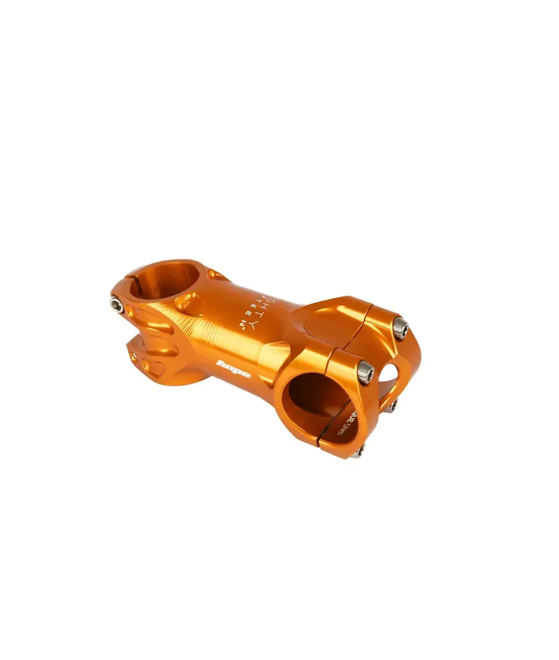 Hope RX Gravel XC Stem 80mm x -15degree rise in Orange