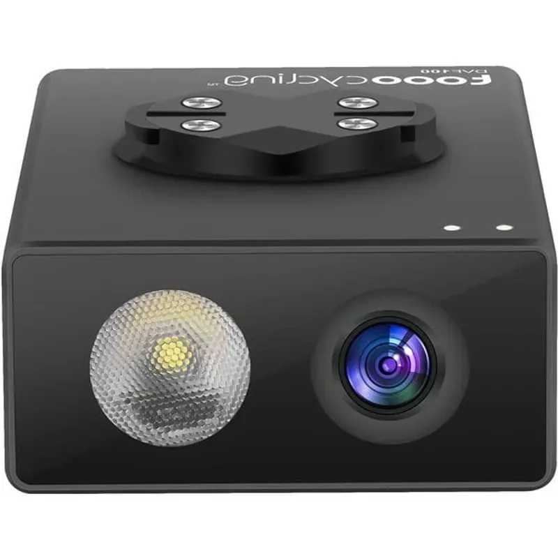 TOOO DVF100 4k Dashcam Camera and Front Bike Light in Black-1