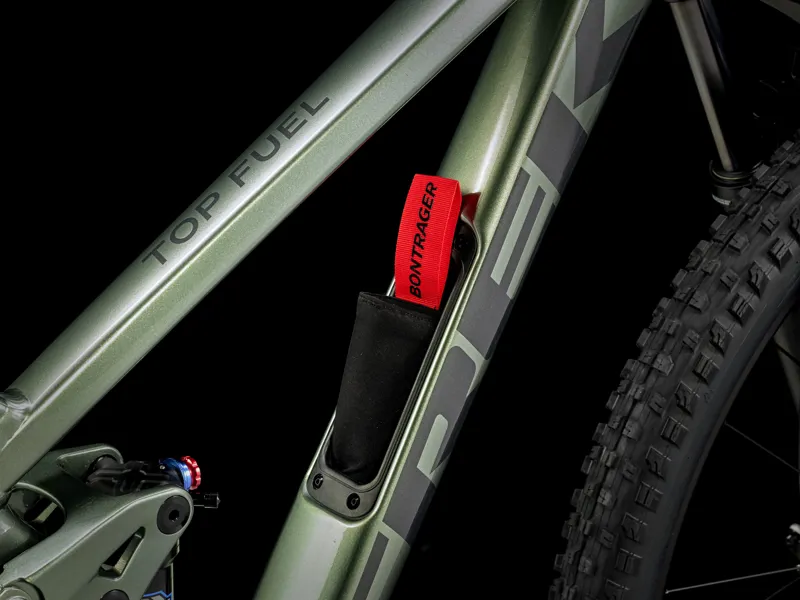 Trek Top Fuel 5 Deore Full Suspension Mountain Bike in Lichen Green-3