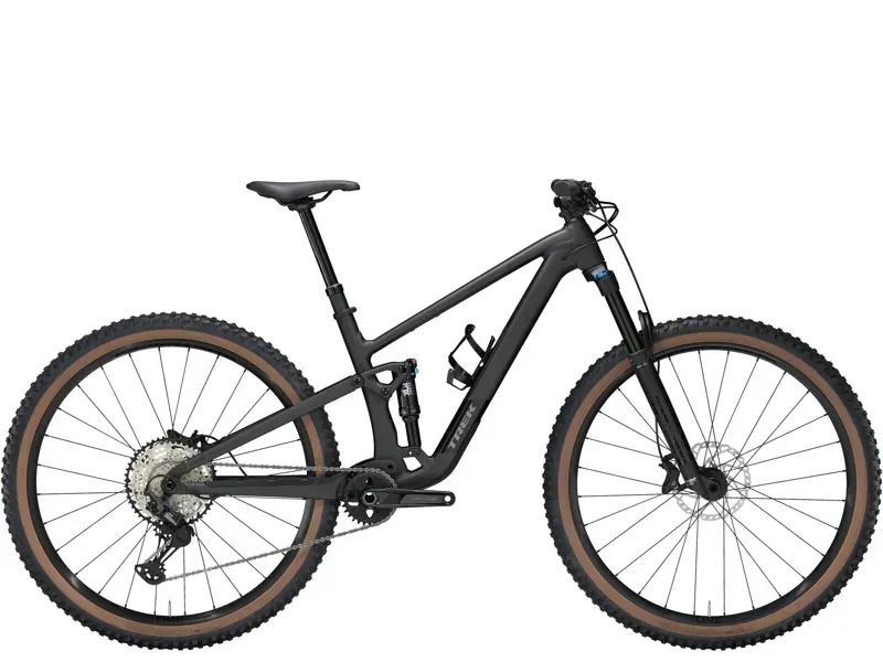 2026 Trek Top Fuel 8 Gen 4 Mountain Bike in Matte Dark Web Black