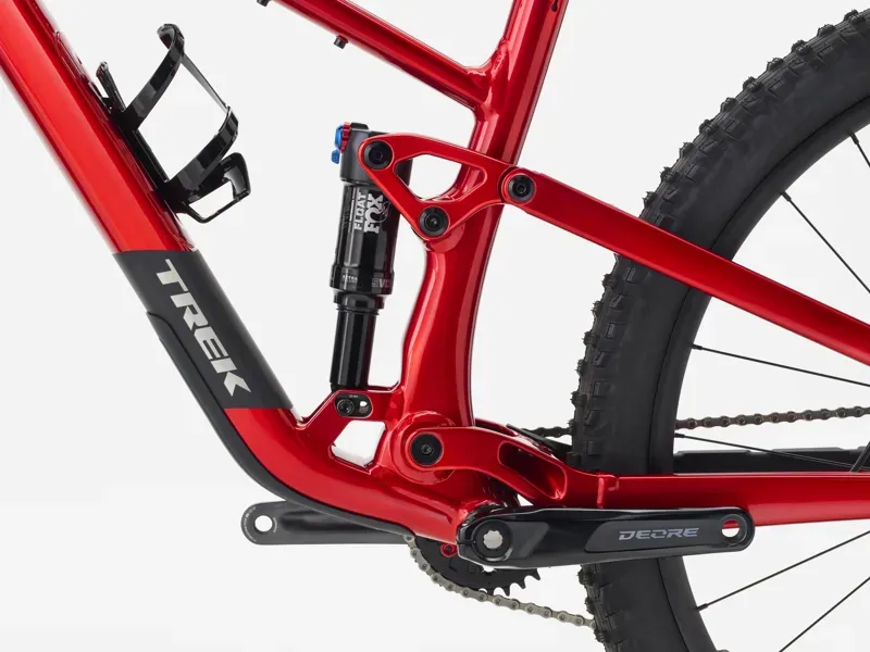 Trek Top Fuel 8 Gen 4 Mountain Bike in Fury Red-4