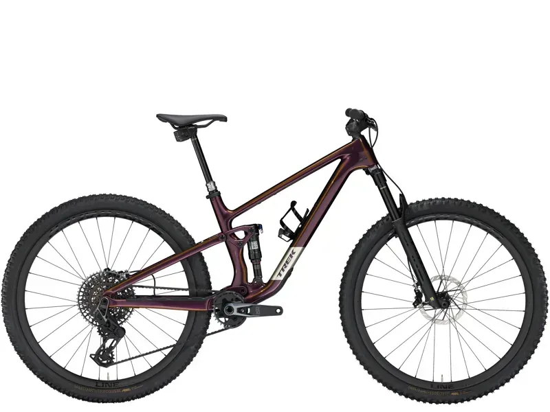 2025 Trek Top Fuel 9.9 XO AXS Gen 4 Mountain Bike In Axinite Flip