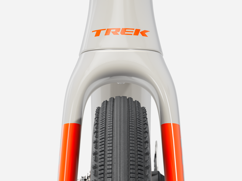 Trek Checkmate SLR 7 AXS Gravel Bike in ERA White/Buff Beige-3