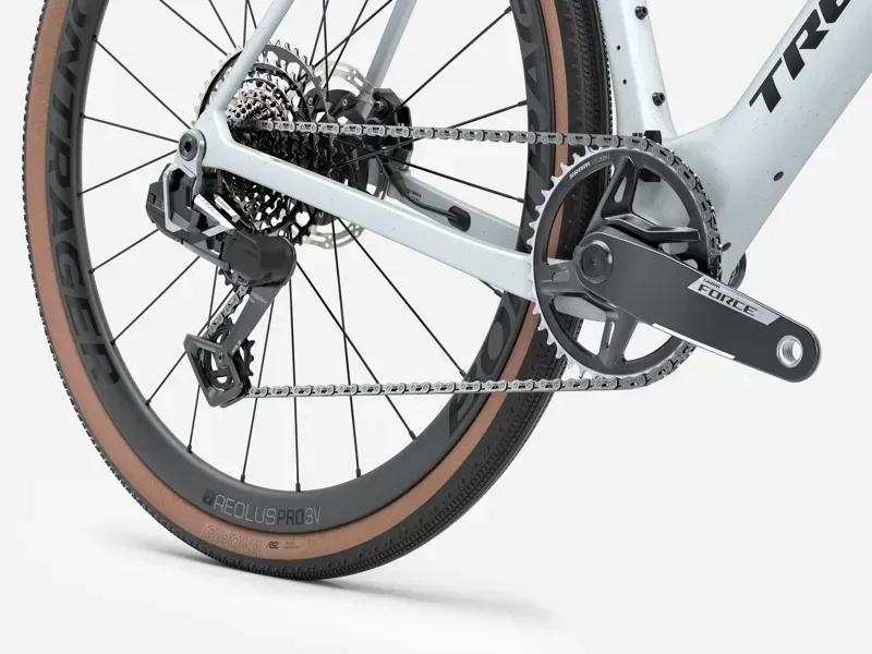 Trek Checkmate SLR 7 AXS Gravel Bike in Hex Blue/Plasma Grey Pearl-1