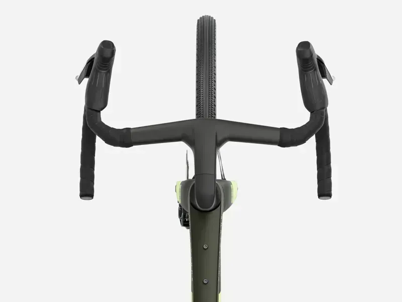 Trek Checkmate SLR 7 AXS Gravel Bike in Olive Drab/Glowstick-5