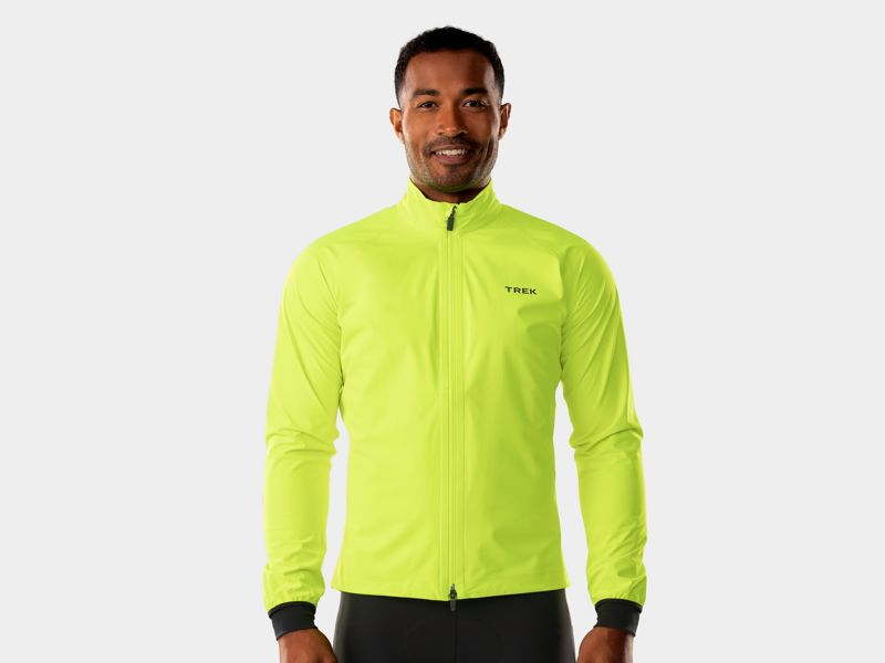 Trek Circuit Rain Cycling Jacket in Radioactive Yellow