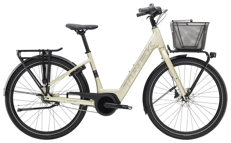 2026 Trek District+ 1 Coaster Lowstep E-Bike in Supernova