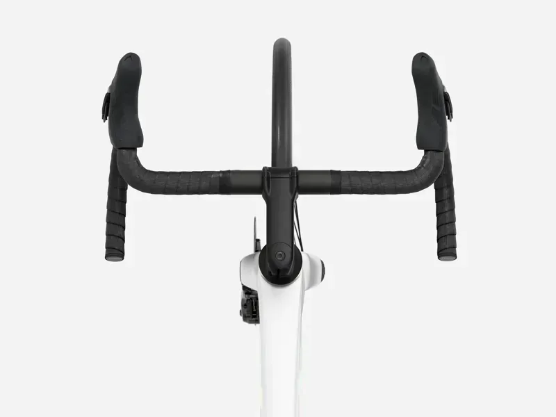 2026 Trek Madone SL 6 Gen 8 Road Bike Crystal White/Matte Deep Smoke-2