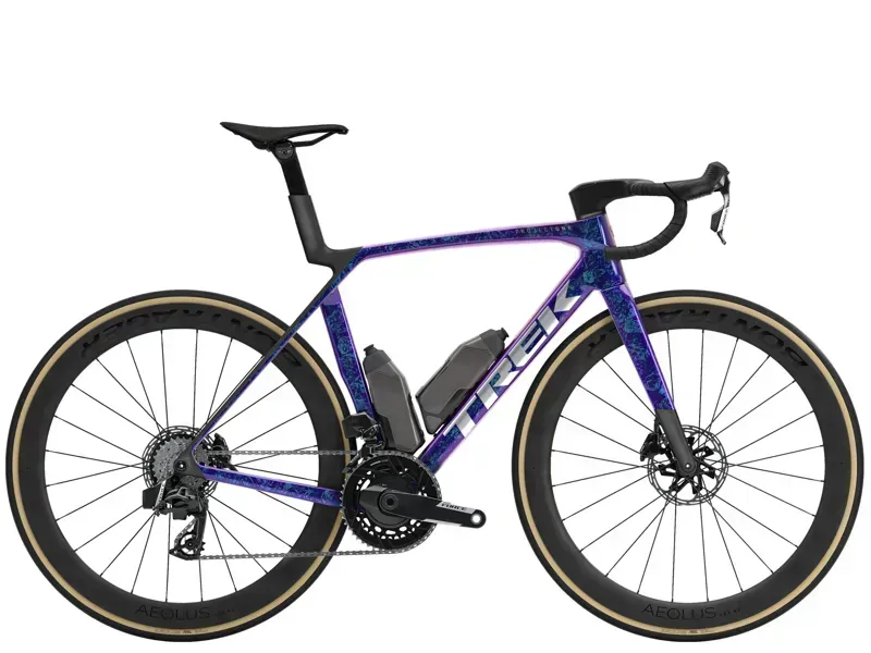 Trek Madone SLR 7 AXS Gen 8 Carbon Road Bike in Purple Phaze/Amethyst Marble
