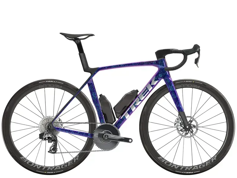 Trek Madone SLR 9 AXS 1x Gen 8 Road Bike in Purple Phaze/Amethyst Marble