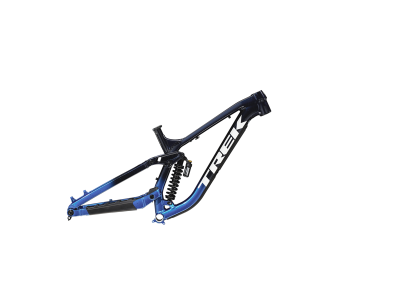Trek Session AL MTB Frame Set in Deep Dark Blue to Alpine Blue Fade