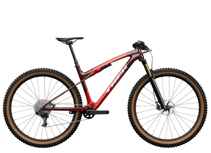 2026 Trek Supercaliber SL 9.6 Gen 2 XC MTB in Carbon Red Smoke